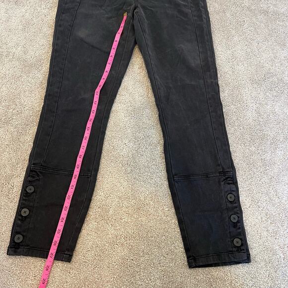 Anthropologie Women's Grey Black Corduroy Pant‎ Lyocel Cotton Size 28 - Picture 7 of 11